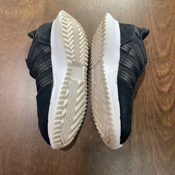 Adidas Retropy F2 Sneakers Unisex Toddler Size 10 Black Uniform Shoes Slip On - Picture 3 of 6